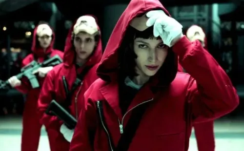 Úrsula Corberó, en ‘La Casa de Papel’. Foto: Netflix