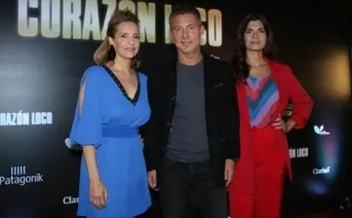 Gabriela Toscano, Adrián Suar y Soledad Villamil