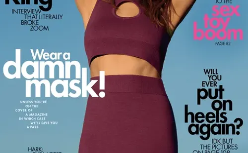 Joey King posando para la tapa de Cosmopolitan. Foto: Cosmopolitan