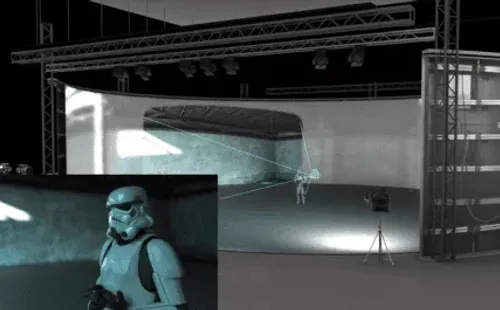 Paredes Led en The Mandalorian