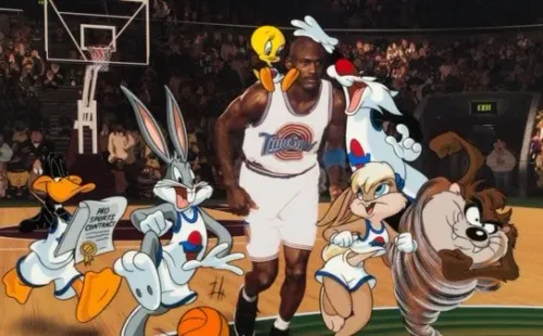 Michael Jordan, en la película ‘Space Jam’.