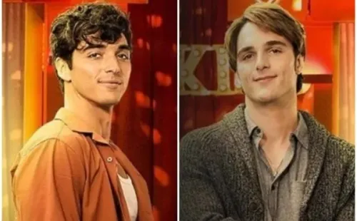 Taylor Zakhar y Jacob Elordi, en la película ‘El Stand de los Besos’.