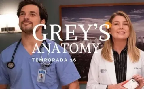 A la derecha, Ellen Pompeo como la ‘Dra. Meredith Grey’ en ‘Grey’s Anatomy.
