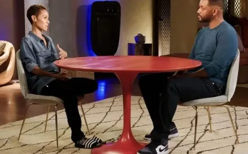 Jada Pinkett y Will Smith, en el programa donde estalló el escándalo.