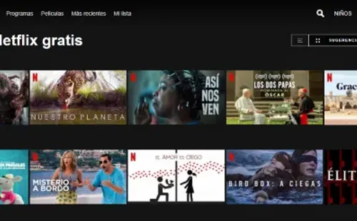 Ver Netflix gratis