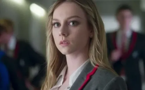 Ester Expósito, actuando en la serie ‘Élite’. Foto: Netflix