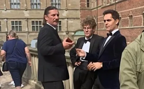 Una de las escenas filtradas de ‘La Casa de Papel’.