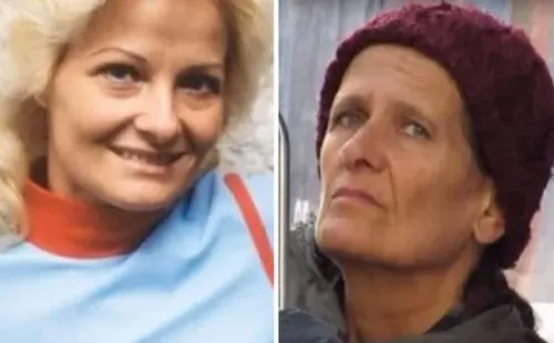A la izquierda, Marcela Basteri. A la derecha, la mujer con la que se vincula a Marcela.