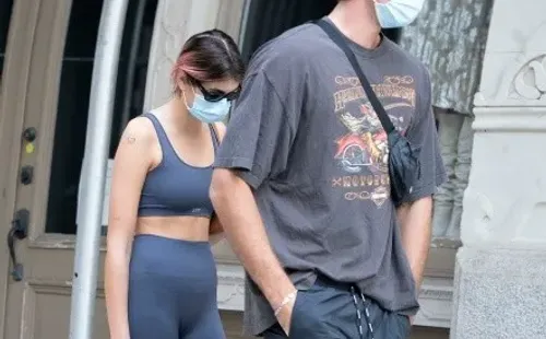 Jacob Elordi y Kaia Gerber