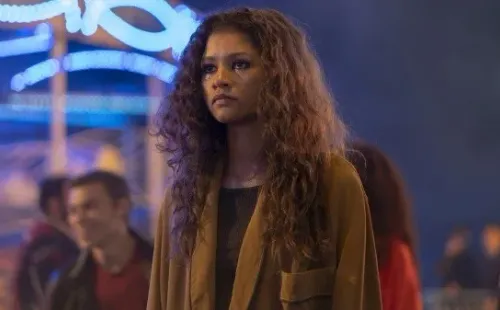 Zendaya, interpretando a ‘Rue’ en la serie ‘Euphoria’.