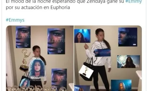 Zendaya en los Emmy 2020