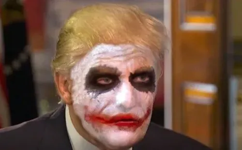 Trump como el Joker