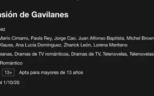 Pasión de Gavilanes