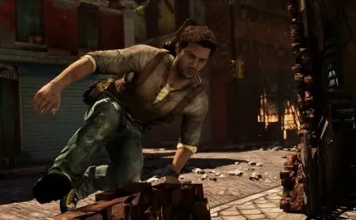 Nathan Drake en Uncharted