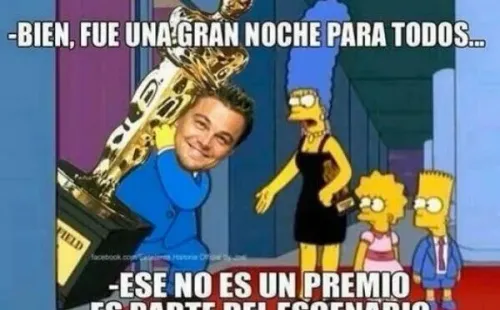 los simpson di caprio meme