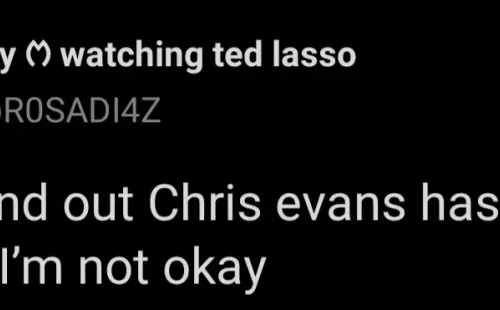 Las fans de Chris Evans reaccionaron en Twitter.