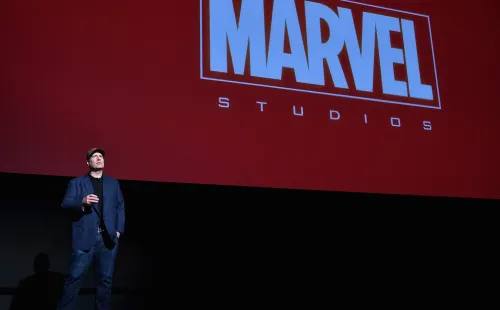 Kevin Feige en un evento de Marvel Studios. Foto: (Getty)