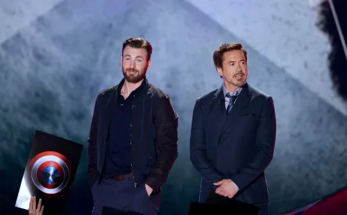 Robert Downey Jr y Chris Evans tienen una gran amistad. Foto: (Getty)