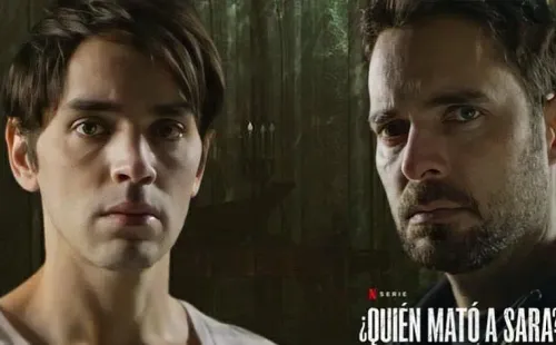 Leo Deluglio es Álex Guzmán de joven. Foto: (Netflix)