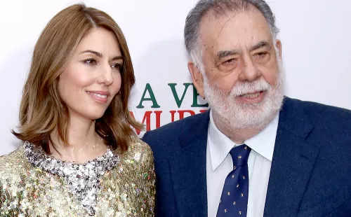 Francis Ford Coppola junto a la también cineasta e hija menor, Sofia Coppola (Foto: Getty Images)