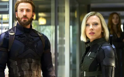 El Capitán América y Black Widow. Foto: (IMDB)