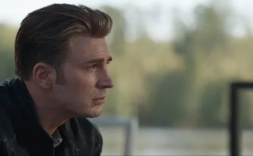 Chris Evans en el final de Avengers: endgame. Foto: (IMDB)