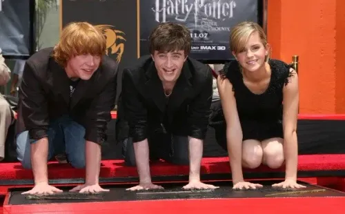 Los grandes protagonistas de Harry Potter. Foto: (Getty)