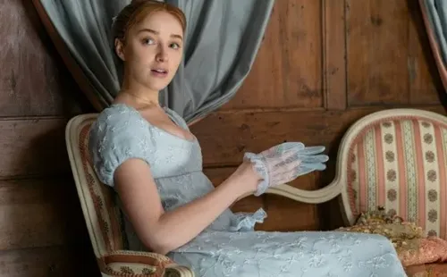 Phoebe Dynevor en su papel de Daphne en Bridgerton. Foto: (IMDB)