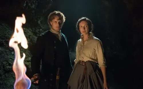 Sam Heughan y Catriona Balfe son las grandes estrellas de Outlander. Foto: (IMDB)