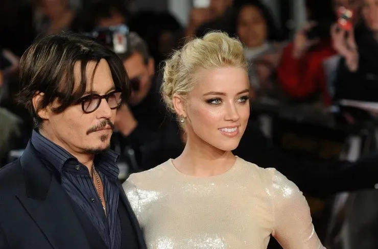 Johnny Depp y Amber Heard