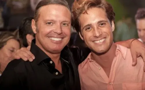 Diego Boneta junto a Luis Miguel. Foto: (Instagram)