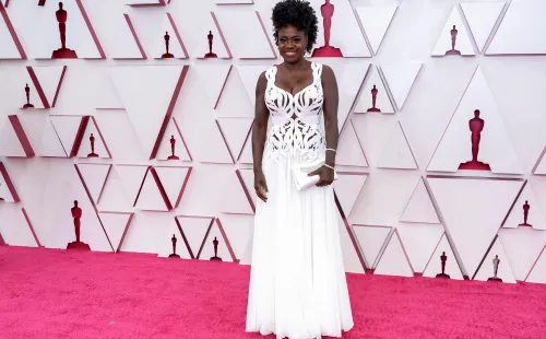 Viola Davis recordó muy emocionada a Chadwick Boseman. Foto: (Getty)