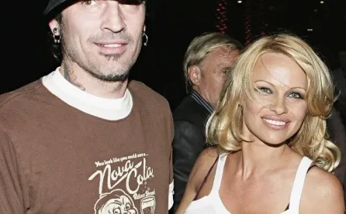 Los originales Pamela Anderson y Tommy Lee. Foto: (Getty)