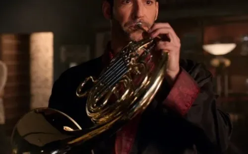 Tom Ellis en su papel de Lucifer. Foto: (Netflix)