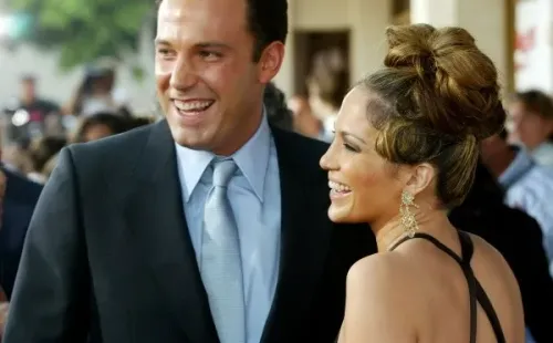 Ben Affleck y Jennifer López en el pasado. Foto: (Getty)