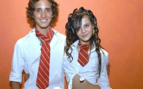 Allisson y Diego Boneta de chicos. Foto: (Televisa)