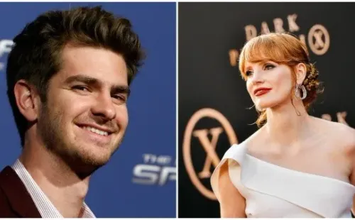 Andrew Garfield trabajará junto a Jessica Chastain. Foto: (Getty)