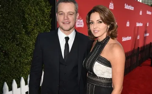 La esposa de Matt Damon también lo impulsó a hablar español. Foto: (Getty)
