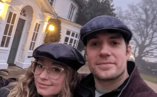 Henry Cavill junto a Natalie
