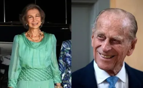 Comienza la primera relación entre Felipe de Edimburgo y Sofía de Grecia. Foto: (Getty)