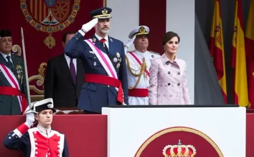 Felipe VI ostenta el mando supremo de las Fuerzas Armadas. Foto: (Getty)