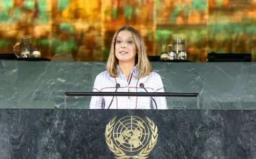 Millie Bobby Brown en UNICEF. Foto: (Getty)