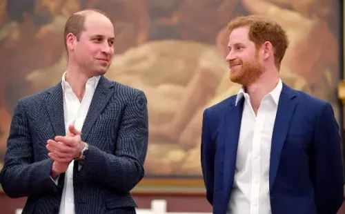 Los Príncipes Harry y William quedarán descartados de The Crown. Foto: (Getty)