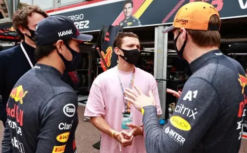 Tom Holland visitó el Gran Premio de Mónaco y fue recibido con una sorpresa