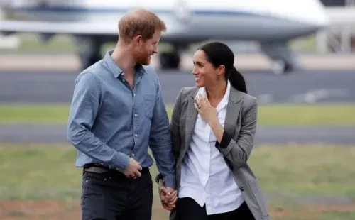 El Príncipe Harry y Meghan Markle serán descartados de The Crown. Foto: (Getty)