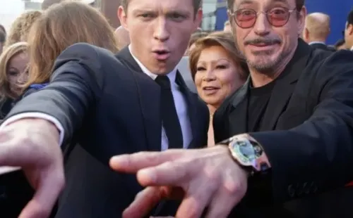 Tom Holland hizo el casting con Robert Downey Jr. Foto: (Marvel)