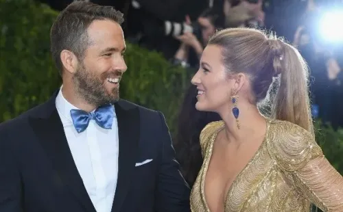 Blake Lively es uno de los grandes apoyos de Reynolds. Foto: (Getty)