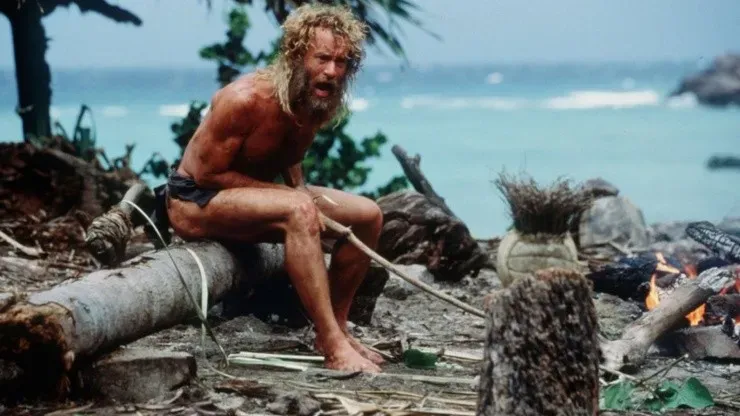 Tom Hanks en El Náufrago