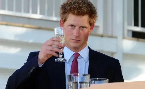 El Príncipe Harry en su juventud. Foto: (Getty)