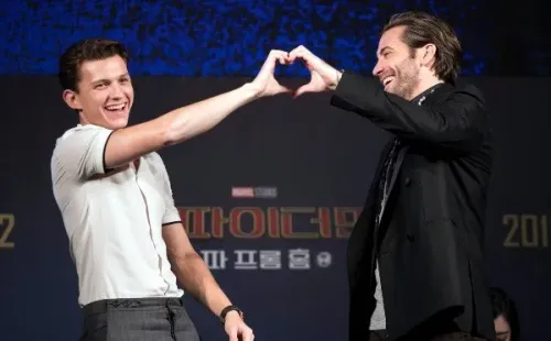 Tom Holland y Jake Gyllenhaal. Foto: (Getty)